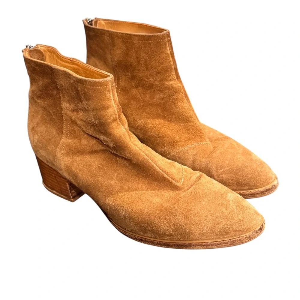 Rag & bone Tan Suede Ankle Boots size 39